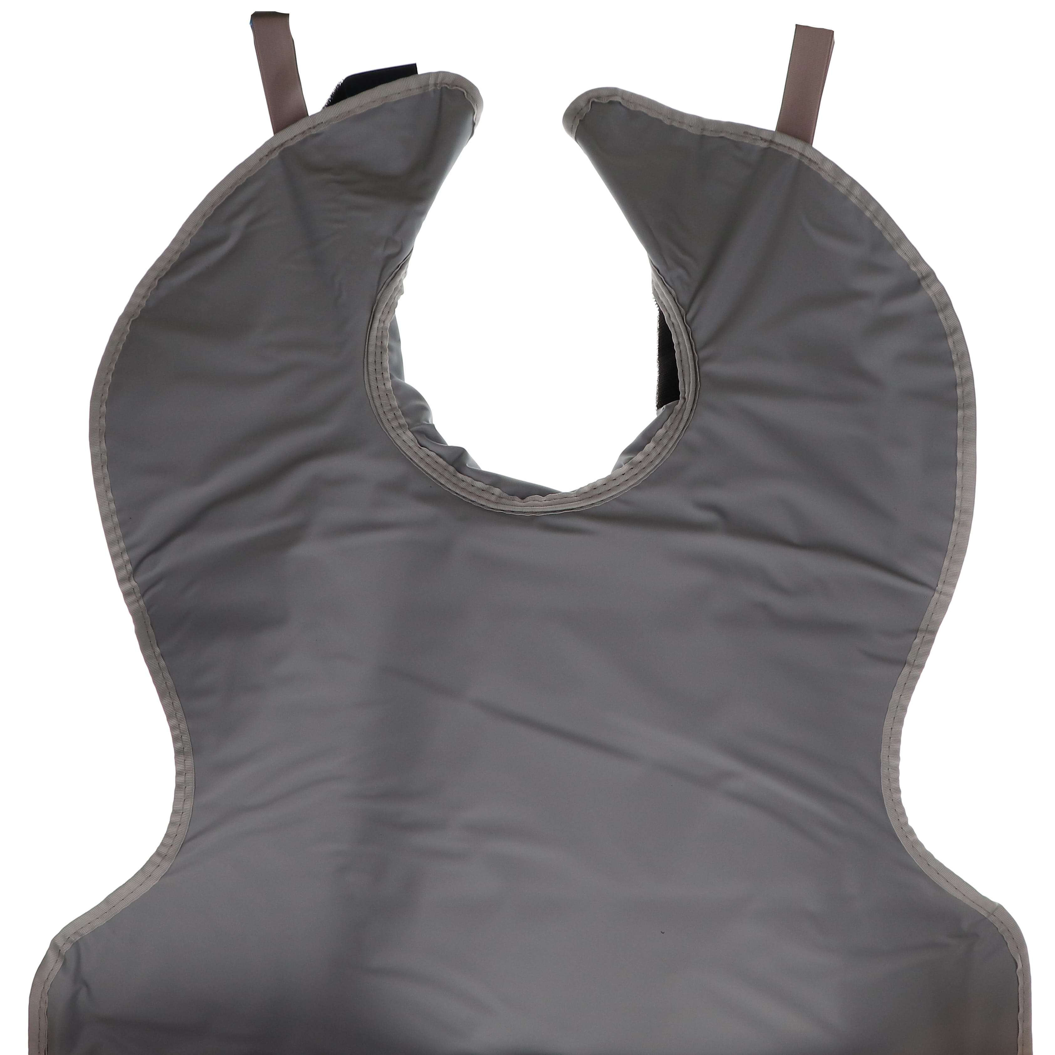 House Brand Dentistry 109409 Lead Dental X-Ray Apron Adult With Collar Grey House Brand Dentistry 109409 Lead Dental X-Ray Apron Adult With Collar Grey